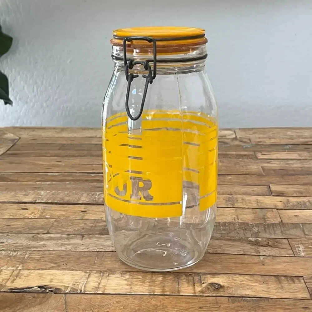 Glass Flour Canister 10